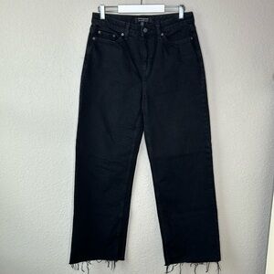 NWOT Banana Republic Factory Ultra High Rise Wide Leg Straight Fit Jeans